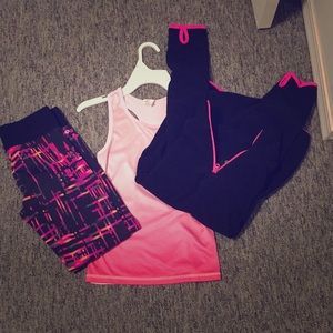 3 piece athletic kids/girls athletic set